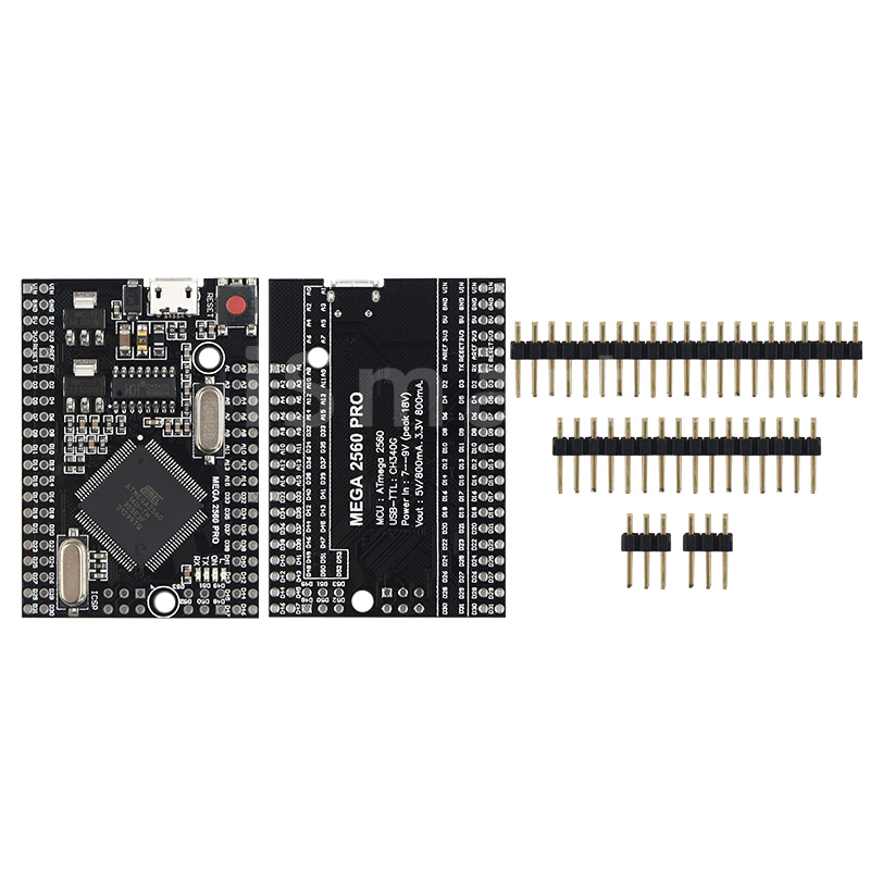 Scheda Di Sviluppo MEGA 2560 Pro Embed, ATmega2560-16AU, USB CH340G Per Arduino