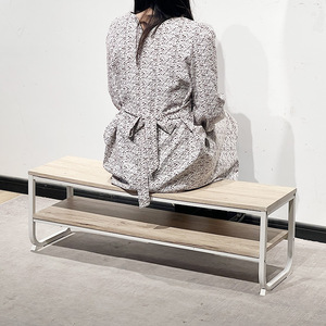 Popular cross-border e-commerce small stool, home <b>shoe</b> changing stool, home entrance sofa stool, home furnishing <b>storage</b> stool, - Product Image 2