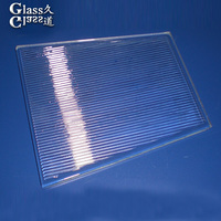 Lentilles led en verre borosilicate transparent pour verre projecteur