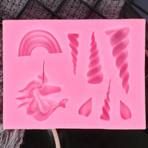 <span class=keywords><strong>Moule</strong></span> en silicone 3D <span class=keywords><strong>Licorne</strong></span> Fondant Moules de décoration de gâteau au chocolat - Product Image 5