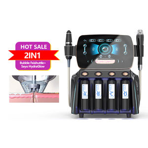 Fábrica 2-en-1 Hydro Dermabrasion Aqua Peel Serum Machine Salon Hydro Dermabrasion H2O2 Hydria Peeling Uso en el hogar Equipo de belleza - Product Image 3