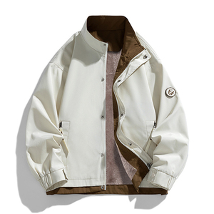 Chaqueta con logotipo personalizado, chaqueta impermeable para amantes del aire libre, traje de senderismo tres en uno desmontable para adolescentes a la moda. - Product Image 6
