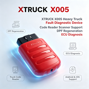 Dispositivo de Diagnóstico de Fallas para Camiones Pesados XTRUCK X005, Lector de Códigos, Escáner, Compatible con Regeneración DPF, Diagnóstico ECU - Product Image 1