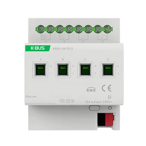 Chất lượng tốt nhất KNX chuyển đổi thiết bị truyền động CE/KNX chứng nhận 16A 250V AC cho nhà thông minh & XÂY DỰNG tự động hóa 4/8/12 kênh - Product Image 1