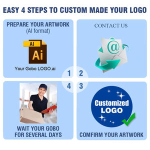 GOBO — projecteur lumineux sans fil, led publicitaire, pour magasin d'<span class=keywords><strong>entreprise</strong></span>, Restaurant, hôtel, Logo, fête de mariage - Product Image 5