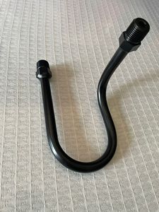 Accesorios para Manómetro de Presión de Sifón, Conexión de Tubo Roscado NPT en Forma de U de Acero al Carbono, Tamaño <span class=keywords><strong>1</strong></span>/2\", 150 Bar - Product Image 2