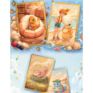 Cartes Métalliques Pokémon Rares Boîte Mystère Jeu de Cartes à Collectionner Personnalisées pour Enfants Art Fan Art Jeu de Société Fournitures Scolaires Pokémon - Product Image 4