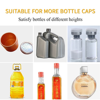 Wijn Kurk Capping Machine, Hoge Snelheid Fles Capper, capping Lijn Yk Ce Automatische Olie Azijn Rode Druk Cap Pneumatische 0.4-0.6MPA