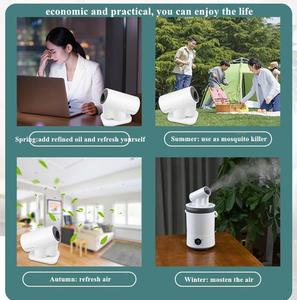 Difusor de Aceites Esenciales Eléctrico 2026, Purificador, Vaporizador Facial, <span class=keywords><strong>Humidificador</strong></span> <span class=keywords><strong>Midea</strong></span> 300ml/h, Aromaterapia para Hogar, Bebés, Niños, Hotel, Exteriores - Product Image 3