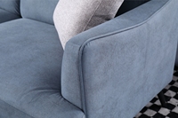 Ensemble de canapés en tissu de style européen et modulaire pour la maison et l'hôtel Caractéristiques uniques du lit en bois pour le salon et les appartements