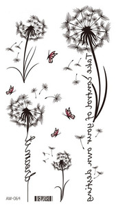 Tatuaggi temporanei per donna con adesivi di moda - Product Image 5