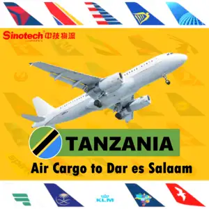 Chine Service Logistique Agent Transitaire De Fret Aérien à L&#39;afrique Dar es-salaam (Tanzanie)