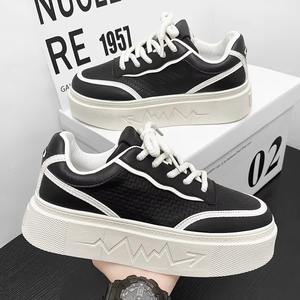 รองเท้าผู้ชาย Shelby รุ่นใหม่ประจำฤดูใบไม้ร่วงปี 2026 สวมใส่สบาย เพิ่มความสูง เหมาะสำหรับกิจกรรมกลางแจ้ง ลำลอง เล่นกีฬา ทนทานต่อการสึกหรอ พื้นหนา - Product Image 2