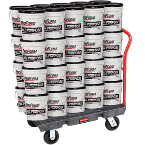 6 x 2 Zoll schwarzes Flachprofil-Phenolrad für mittlere bis schwere Beanspruchung mit 1 3/16 Zoll Rollenlager. LAUFRAD - Product Image 6