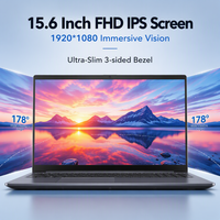 Ordinateur portable 15,6 pouces FHD IPS flambant neuf avec processeur Intel N5030, 8 Go de RAM, 256 Go de SSD, Windows 11, pour les entreprises et l'éducation, ODM OEM