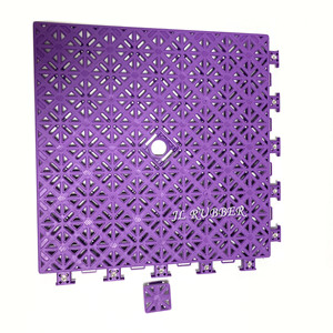 Outdoor PP di plastica ad incastro pavimento di piastrelle campi da basket pavimentazione in gomma - Product Image 5