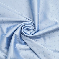 Fabricante de Tela Jacquard, Tela Jacquard Elástica Azul con Puntos, Absorbente de Humedad, para Ropa Interior Femenina y Deportiva