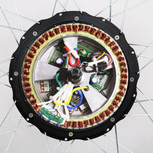 Roda Sepeda Listrik Fat Bike 72V 3000W Roda Sepeda Salju 20in 26in Motor Hub Sepeda Kit Konversi Ebike Roda Belakang dengan Ban 63-70km/jam - Product Image 6