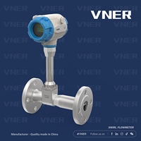 Medidor de Flujo de Remolino con Extremo Soldado, Acero Inoxidable, Resistente a la Corrosión, Compatible con Gas/Líquido/Aire/Aceite, OEM Disponible