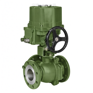 Válvula de Bola Eléctrica a Prueba de Explosiones COVNA de 90 Días, Tipo ON-OFF de 2 y 3 Vías, Válvula de Bola Motorizada con Brida de Acero Inoxidable WCB - Product Image 4