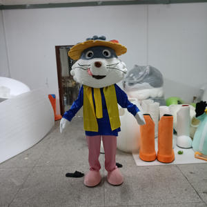 工場カスタマイズ パーティー マスコット スポーツテーマ 漫画ジャージ ライオン ヒョウ 着ぐるみ 大人用コスチューム - Product Image 4