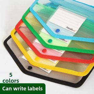 Carpeta Transparente para Documentos A4, Organizador de Documentos de PVC, Sobre para Archivos, Carpeta de Almacenamiento de Tarjetas de Visita para Estudiantes, Oficina y Negocios, Carpeta de Archivos de PP - Product Image 3