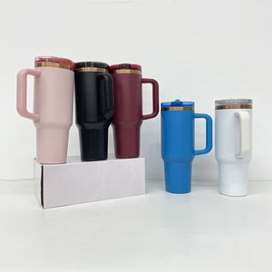 Vaso Térmico de Acero Inoxidable de 40oz con Tapa Antiderrames y Pajita Abatible, Listo para Enviar - Product Image 3