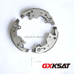 GXKSAT Plaquettes d'embrayage centrifuges haute performance argentées pour moto GN5 CD110 BIZ100 Wave100 Dream EX5 - Product Image 5