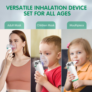 Mới kỹ thuật số cầm tay Ống hít siêu âm Ống hít điện lưới Mist y tế xách tay máy phun sương với pin sạc - Product Image 5