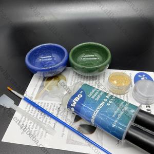 Kit de Reparación de Cerámica Kintsugi WBG, con Polvo de Oro y Pegamento, para Principiantes en Reparaciones Kintsugi - Product Image 3
