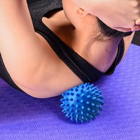 Pelotas de Masaje de Tejido Profundo con Púas de PVC Duraderas Personalizadas al por Mayor para Yoga, Fitness, Liberación de Pies, Espalda, Hombros y Piernas, Multitamaño, Comercial