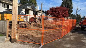 Canada 6x9.5ft xây dựng tạm thời kim loại an ninh hàng rào di động tạm thời hàng rào & lưới mắt cáo/cổng - Product Image 4