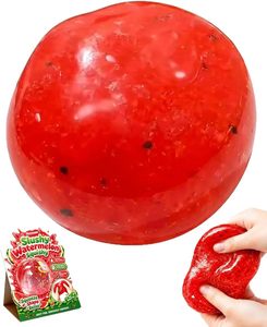 Nouveau produit : Jouet anti-stress réaliste en forme de pastèque, doux, moelleux, façonnable et compressible - Product Image 6