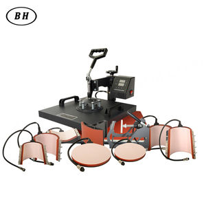 Imprimante automatique de petite taille 8 en 1, presse à chaud pour transfert d'impression sur t-shirts, casquettes, tasses - Product Image 2