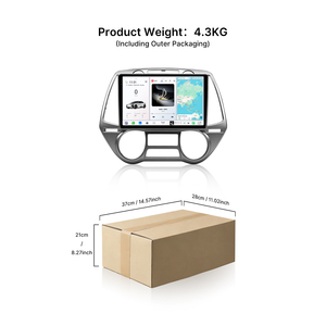 Youducar Radio de Coche Android de 9 Pulgadas con Reproductor de DVD y Navegación para <span class=keywords><strong>Hyundai</strong></span> <span class=keywords><strong>I20</strong></span>/Getz 2008-2011 (Aire Acondicionado Automático), CarPlay, Android Auto - Product Image 3