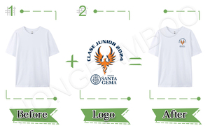 Camiseta de Alta Calidad en Oferta, 180 Gsm, para Hombre, Impresión Personalizada, Algodón Peinado, Camiseta Blanca para Hombre, Impresión Personalizada en Serigrafía - Product Image 3