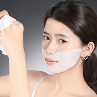 Masques faciaux de nuit en hydrogel, masques faciaux secs en bio-collagène