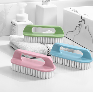 Brosse à linge, brosse de nettoyage en plastique pour sol, baignoire, lavabo, brosse à chaussures robuste - Product Image 1