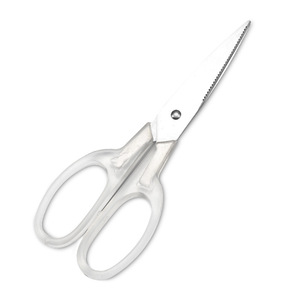 <b>Kitchen</b> <b>Scissors</b> Stainless Steel Semi Transparent Handle Multi Purpose For Home Use Cutting Chicken Bones - Product Image 3