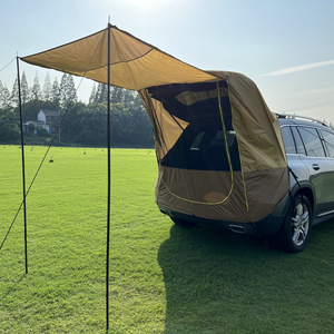 Tente de voyage pour voiture, <span class=keywords><strong>Camping</strong></span> Barbecue, Extension arrière, coffre de voiture, porte à trois niveaux - Product Image 5