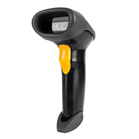 Lector de Códigos de Barras Inalámbrico Effon TAH2 USB de 32 Bits con Escaneo de Códigos QR 1D/2D, Disponible en Stock