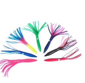 30Cm Mực Cao Su Đầy Màu Sắc Váy Bạch Tuộc Mồi Câu Cá Mềm Váy Bạch Tuộc Mồi Câu Cá Thu Hút Bạch Tuộc - Product Image 2