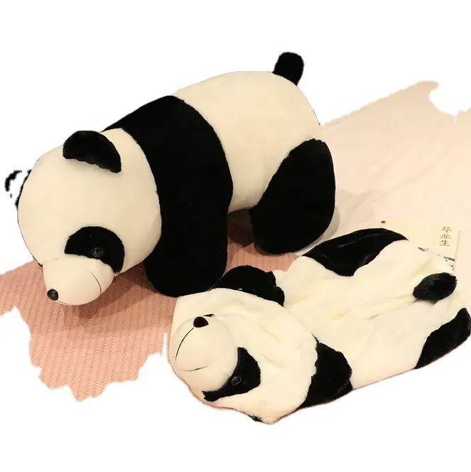 Piel de panda vacía de juguete, animal gigante sin relleno de felpa, precio de fábrica