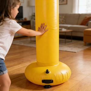 Saco de <span class=keywords><strong>Boxeo</strong></span> Inflable con Base para Juego Estable y Autónomo en Sala de Estar o Dormitorio, Precio de Fábrica - Product Image 5