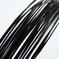 Cordage de badminton ALPHA 0,70 mm BS820 en nylon polymère haute performance, multifilament, 24-34 LBS, élasticité durable, multicolore, pour entraînement