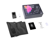 Masseur de jambes électrique à compression d'air 510K avec fonction chaleur et pétrissage, appareil de massage pneumatique pour pieds et mollets pour soulager la douleur