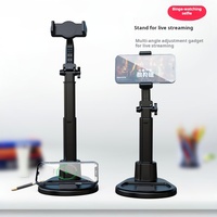 Vente directe d'usine support de téléphone portable diffusion de salon de bureau support de téléphone portable rétractable rotatif support paresseux