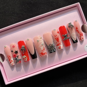 <span class=keywords><strong>Uñas</strong></span> Acrílicas <span class=keywords><strong>de</strong></span> Lujo Hechas a Mano, 10 Piezas, <span class=keywords><strong>Uñas</strong></span> Postizas <span class=keywords><strong>de</strong></span> Gel Pintadas a Mano, Diseño Personalizado, <span class=keywords><strong>Uñas</strong></span> Artificiales - Product Image 6