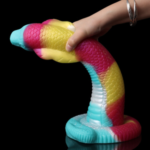YOCY Dildo de Fantasía King Cobra, Dildo Monstruo, Pene Animal, Pene Enorme, Masturbador Femenino, Tapón Anal, Tapón Anal Grande, Juguetes Sexuales - Product Image 6
