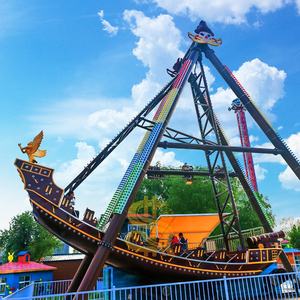 Équipement de parc d'attractions, jeu adulte palpitant, thème <span class=keywords><strong>pirate</strong></span>, manège <span class=keywords><strong>bateau</strong></span> <span class=keywords><strong>pirate</strong></span>, construction en fibre de verre intérieur/extérieur, à vendre - Product Image 2
